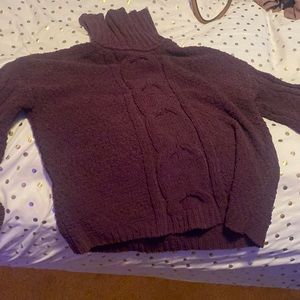 Cowl turtle neck Seven7, chenille sweater